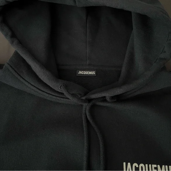 Navy Jacquemus hoodie - Picture 4 of 7